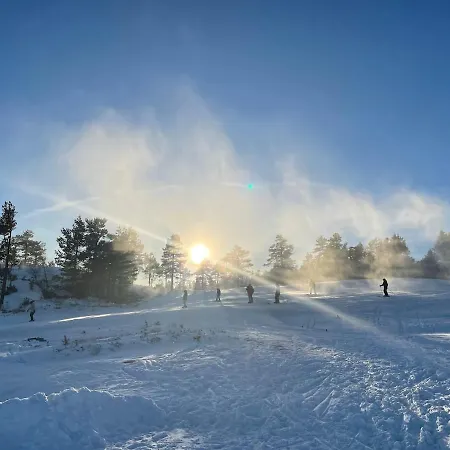 - In The Heart Of Telemark - Amazing Views, In Out, Hiking, Fishing, Golf, Sauna بيت للعطل *
