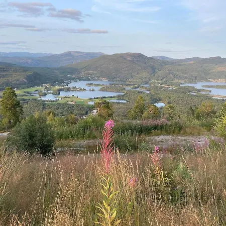 Holiday home - In The Heart Of Telemark - Amazing Views, In Out, Hiking, Fishing, Golf, Sauna Vradal