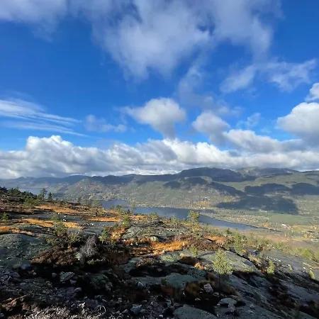 - In The Heart Of Telemark - Amazing Views, In Out, Hiking, Fishing, Golf, Sauna Casa de Férias *